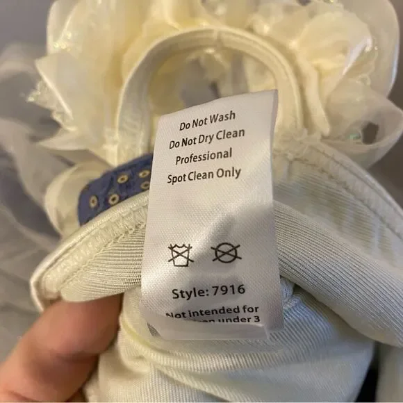 Weissman dance costume ballet jazz blue purple tutu Music Box Dancer 7916 MC - Picture 10 of 14